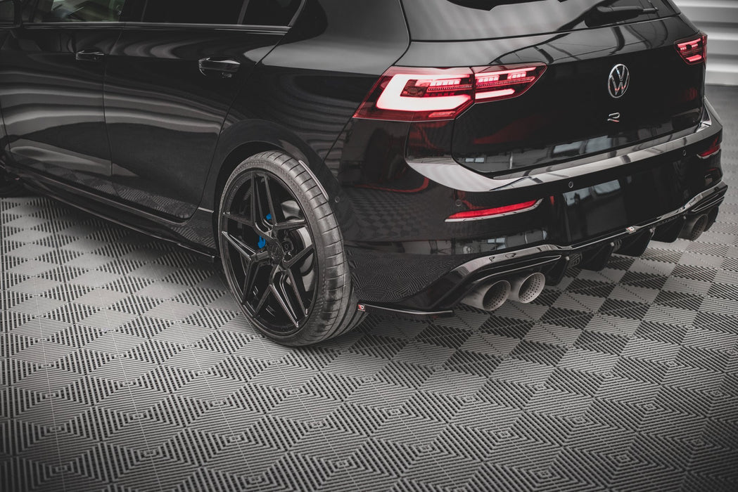 Rear Side Splitters V.4 for Volkswagen Golf R Hatchback Mk8