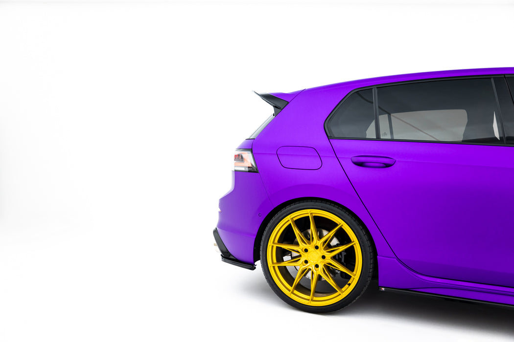 Rear Side Splitters V.4 for Volkswagen Golf R Hatchback Mk8