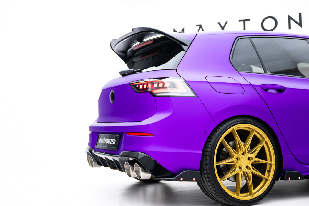 Rear Side Splitters V.5 + Flaps Volkswagen Golf R Hatchback Mk8