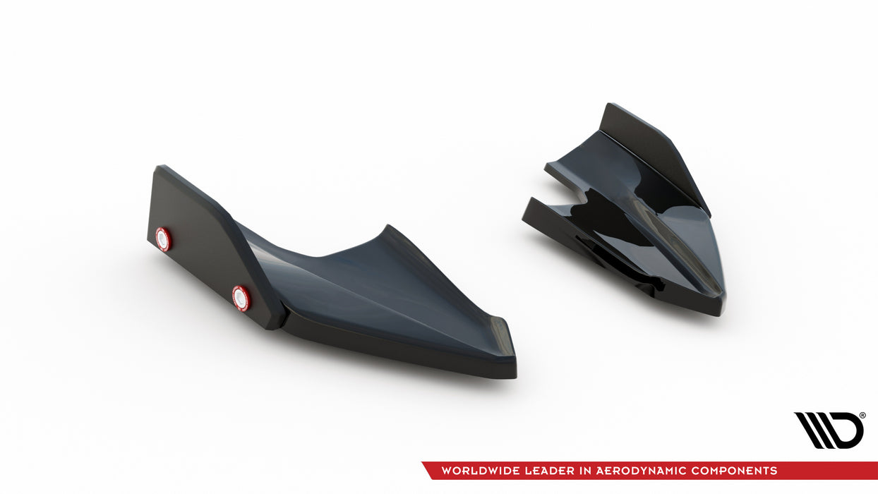 Rear Side Splitters V.5 + Flaps Volkswagen Golf R Hatchback Mk8