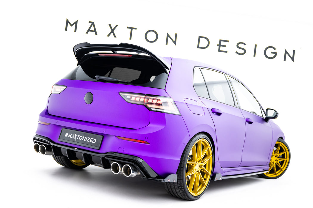 Rear Side Splitters V.6 + Flaps Volkswagen Golf R Hatchback Mk8