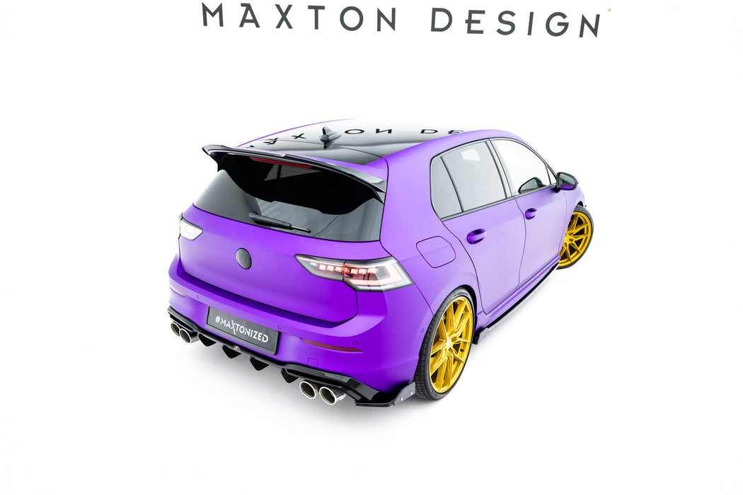 Rear Side Splitters V.6 + Flaps Volkswagen Golf R Hatchback Mk8