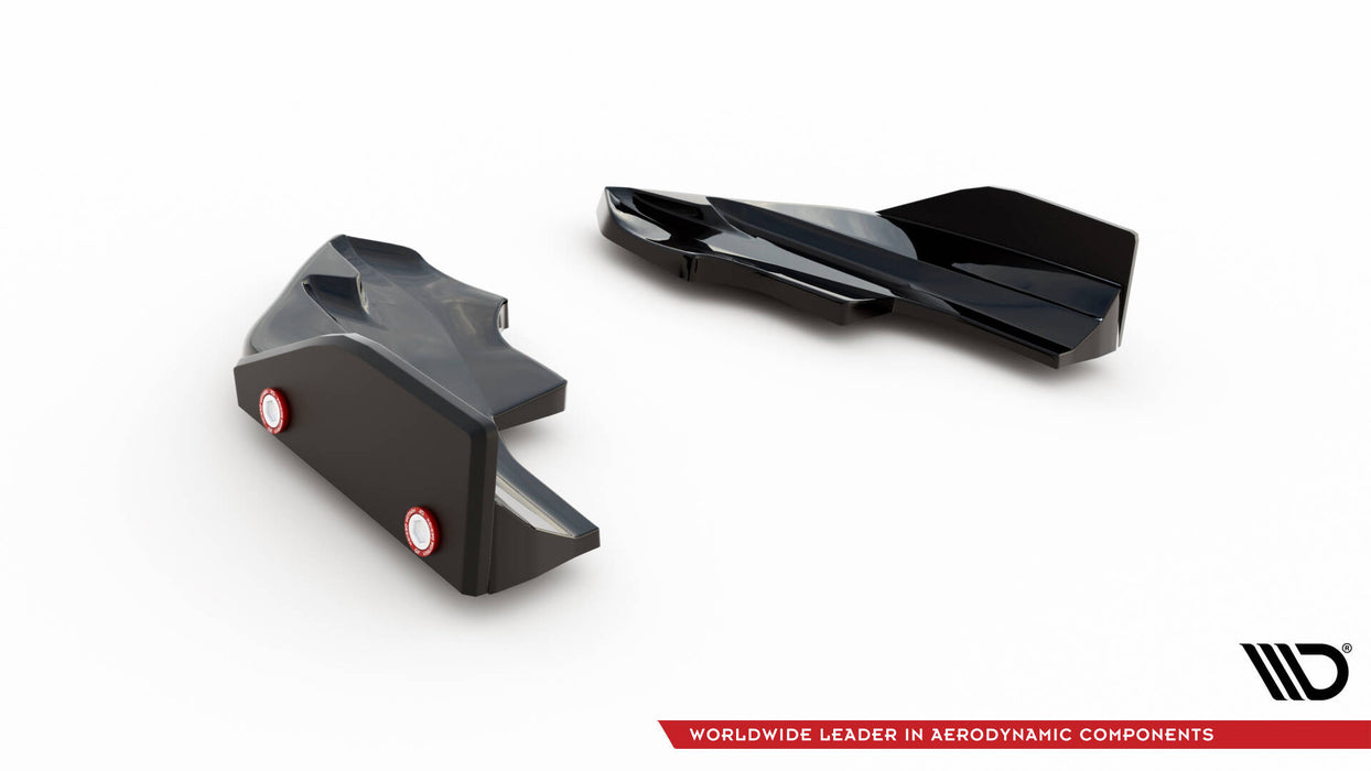 Rear Side Splitters V.6 + Flaps Volkswagen Golf R Hatchback Mk8