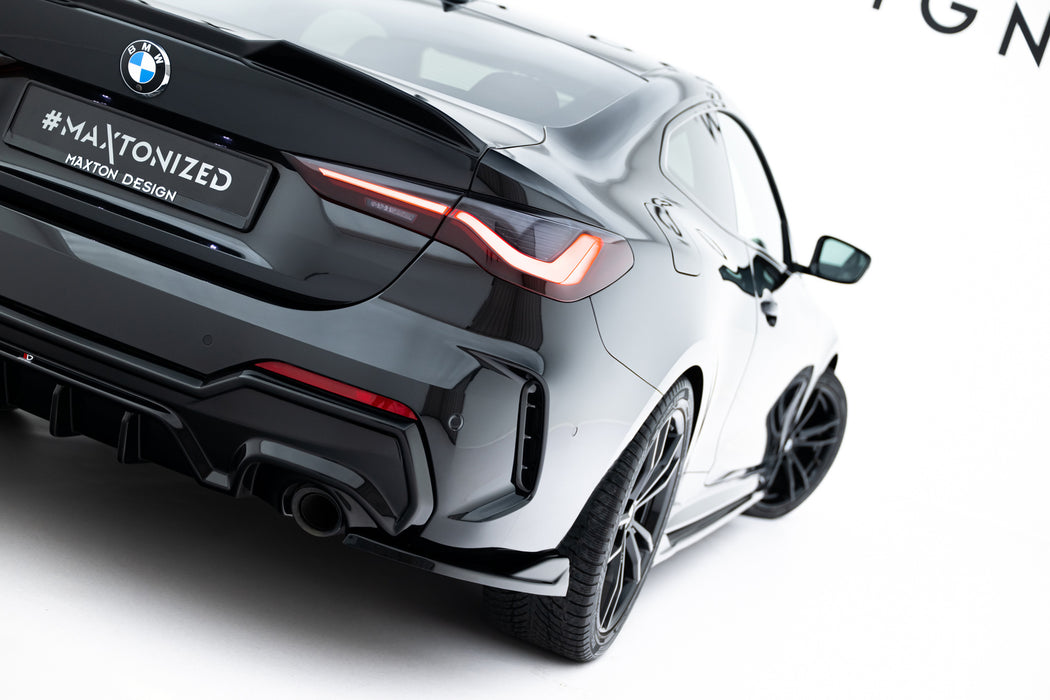 Rear Side Splitters V.8 BMW 4 M-Pack G22 / G23 / G22 Facelift / G23 Facelift