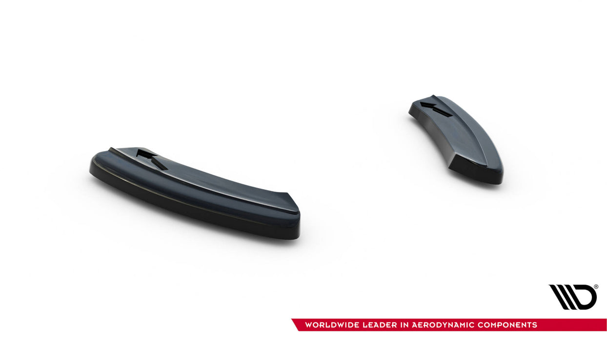 Rear Side Splitters Volkswagen Golf Hatchback R / R-Line Mk7 Facelift-VW-GO-7F-R-RSD1RED