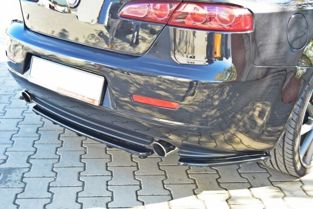 Rear Splitter ALFA ROMEO 159 (with vertical bars)-AL-159-RD1plusRD2G