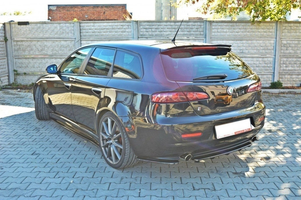 Rear Splitter ALFA ROMEO 159 (with vertical bars)-AL-159-RD1plusRD2G