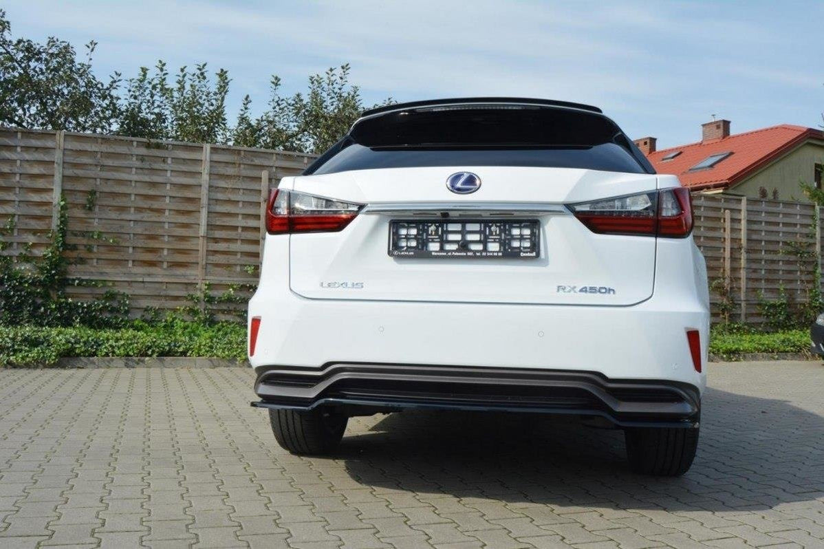Lex's Rx3 Car Rear Rear Splitter Lexus RX Mk4 H (without vertical bars) — Harrys Euro