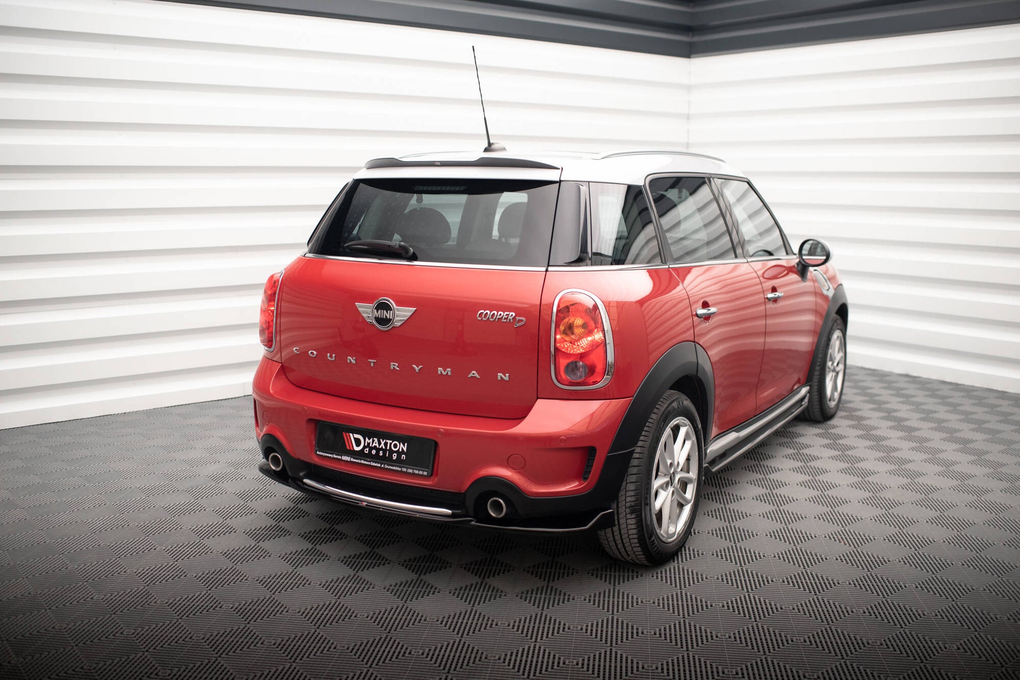 Rear Splitter Mini Cooper Countryman R60 Facelift — Harrys Euro