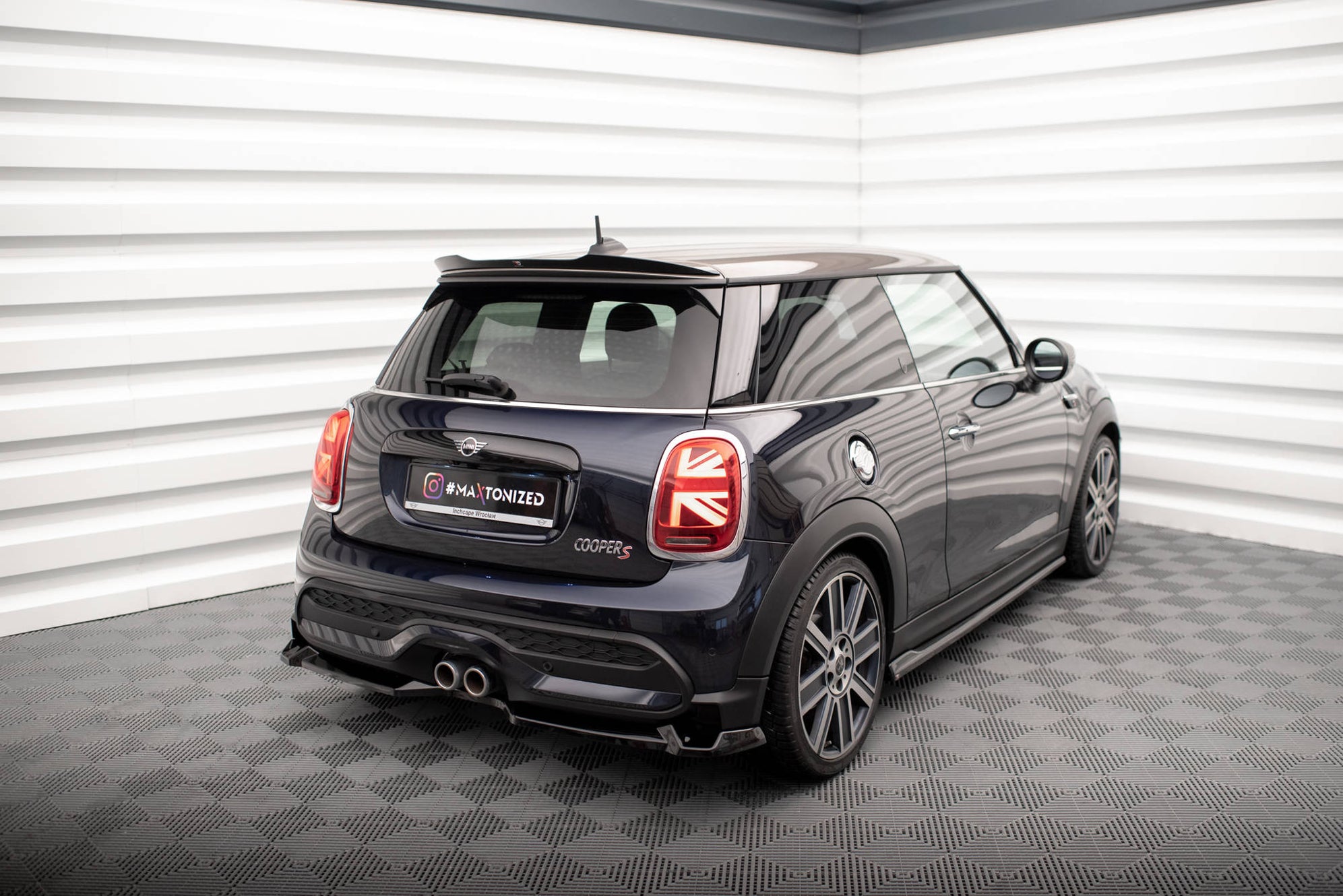 Mini Car Rear Rear Splitter Mini Cooper S F56 Facelift — Harrys Euro