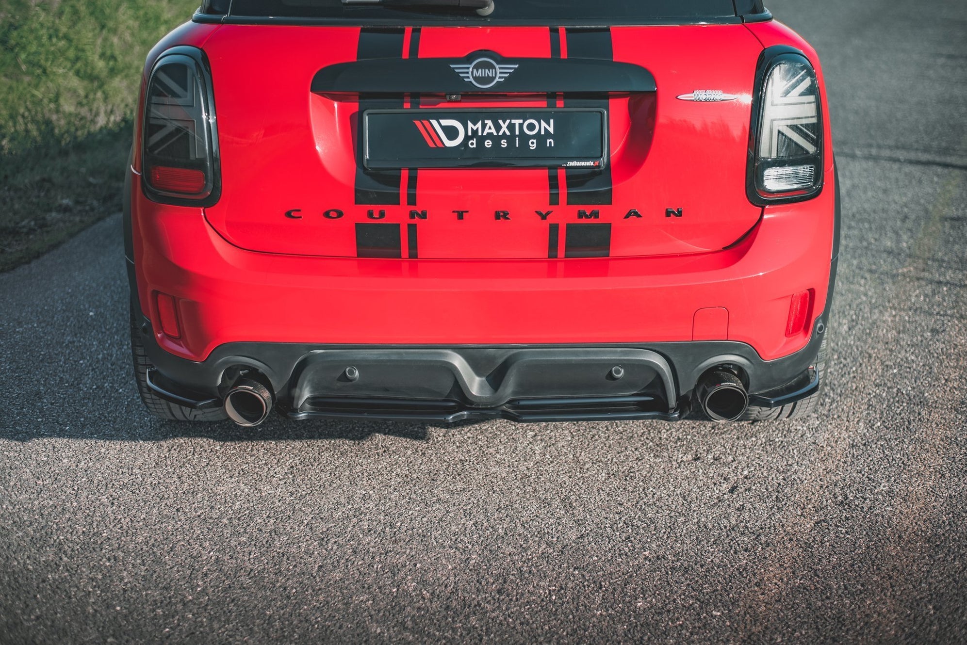 Mini F61 Rear Rear Splitter Mini Countryman Mk2 F60 JCW — Harrys Euro
