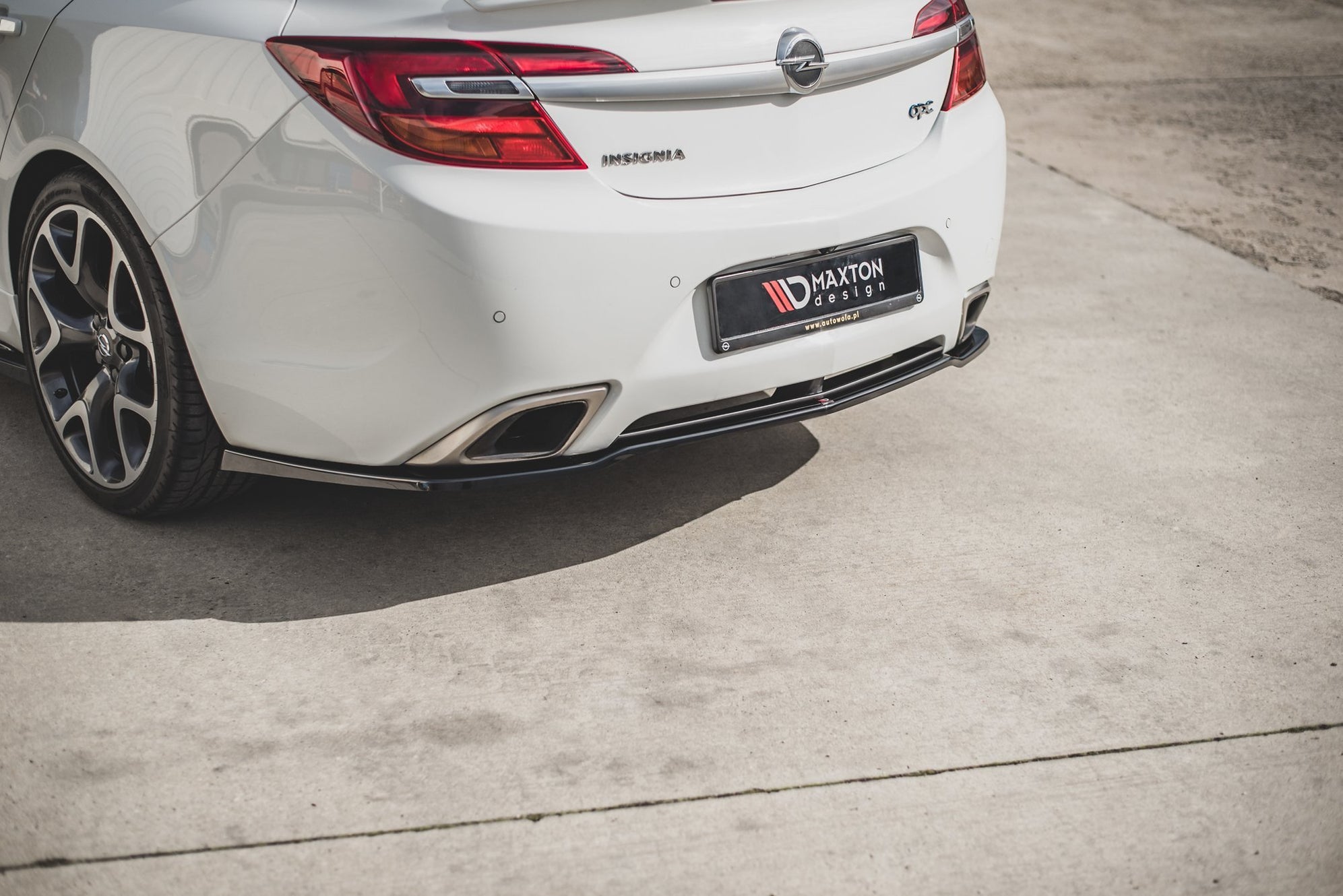 Rear Splitter Opel Insignia Mk. 1 OPC Facelift — Harrys Euro
