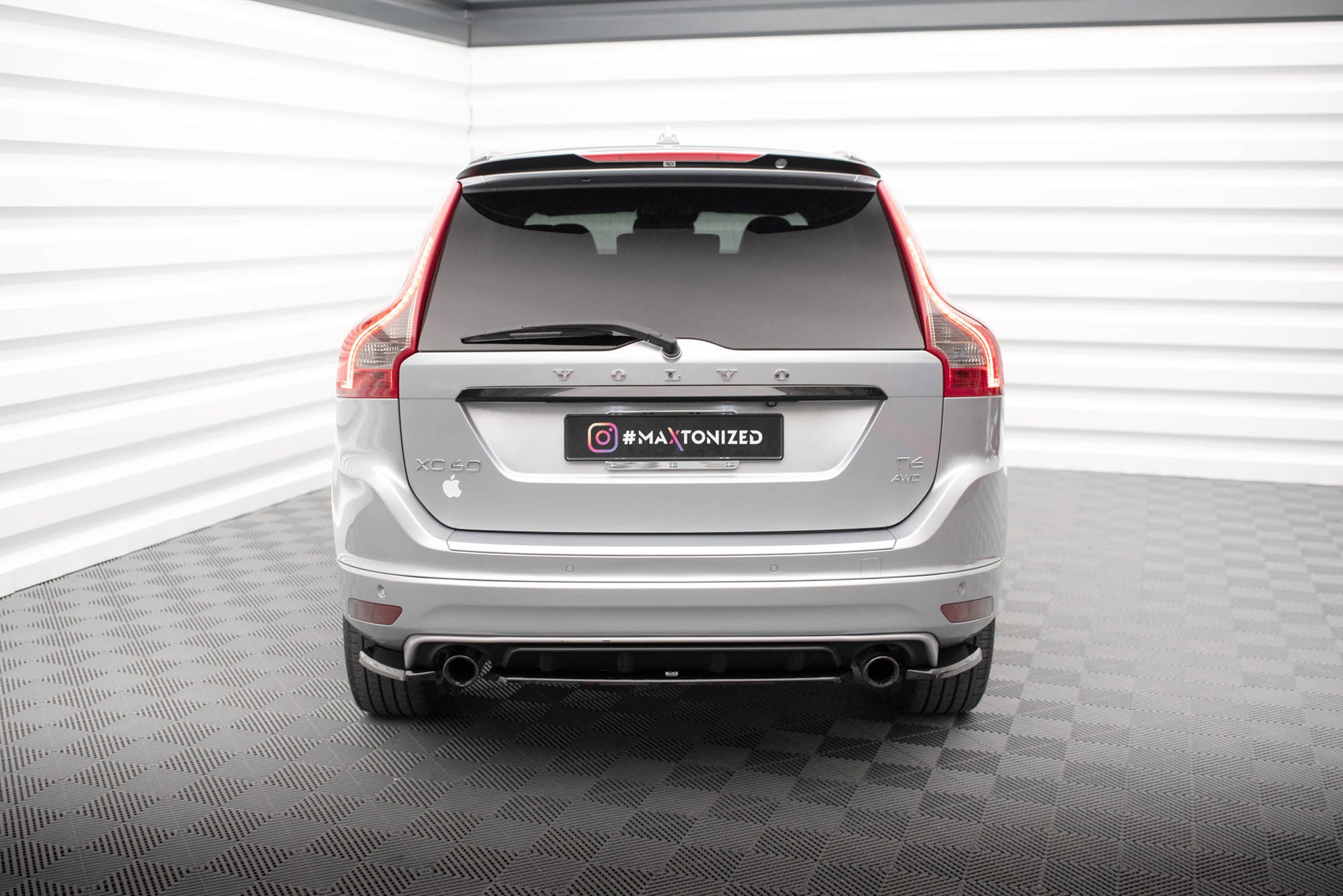 Rear Splitter for Volvo XC60 R-Design Mk1 Facelift — Harrys Euro
