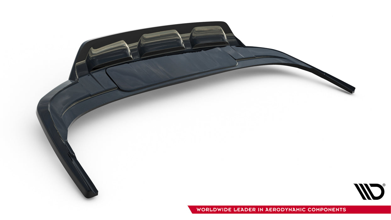 Rear Splitter (with vertical bars) Audi Q7 S-Line Mk2 Facelift