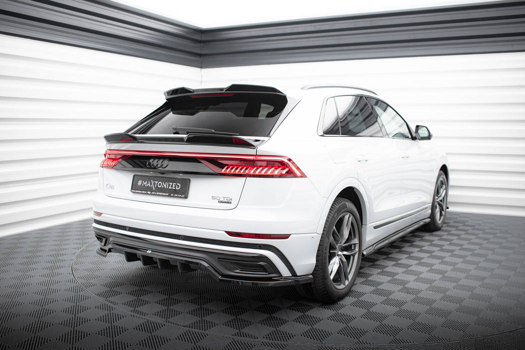 Rear Splitter (with vertical bars) Audi Q8 S-Line Mk1