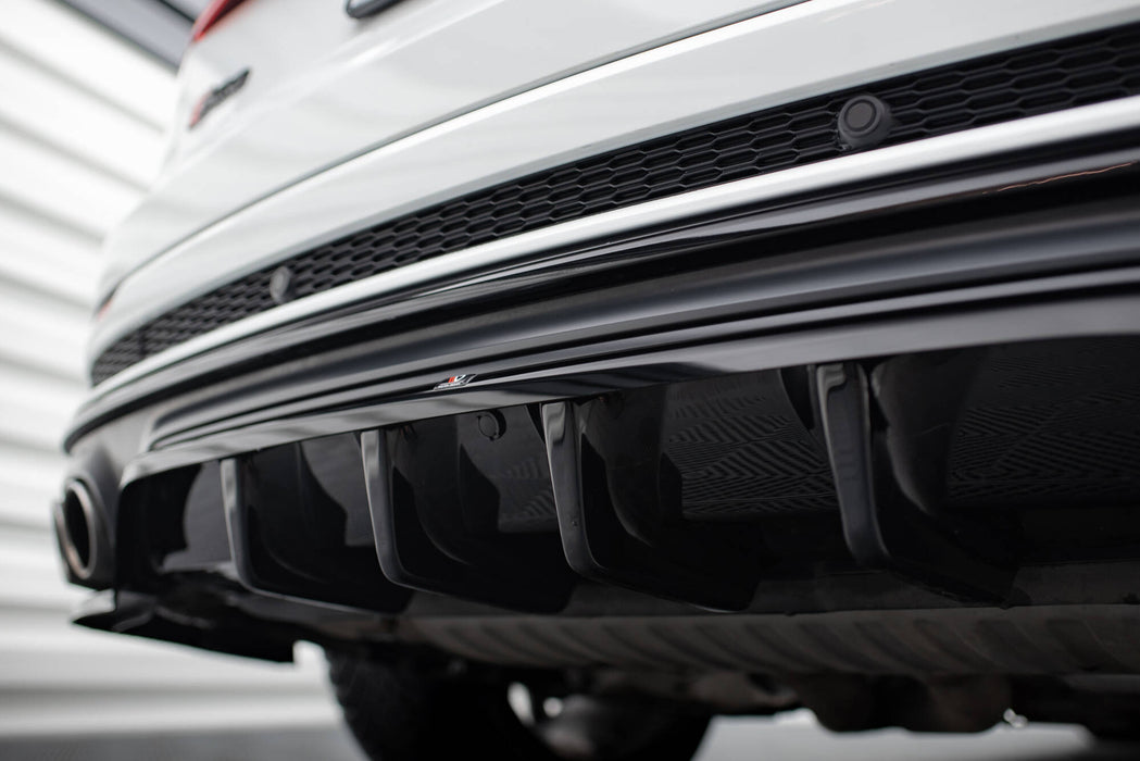Rear Splitter (with vertical bars) Audi SQ8 Mk1-AU-SQ8-1-RD1GplusRD2G