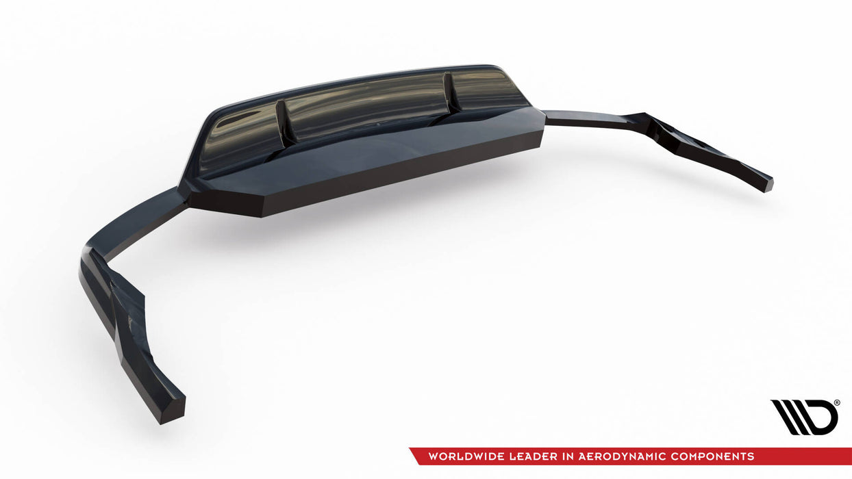 Rear Splitter (with vertical bars) Audi SQ8 Mk1-AU-SQ8-1-RD1GplusRD2G