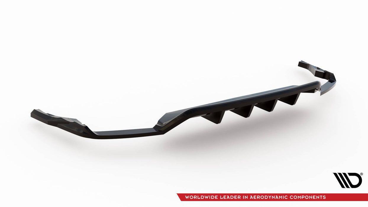 Rear Splitter (with vertical bars) Audi SQ8 Mk1-AU-SQ8-1-RD1GplusRD2G