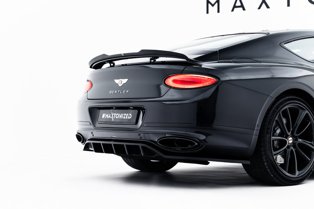 Rear Splitter (with vertical bars) Bentley Continental Convertible GT Mk3