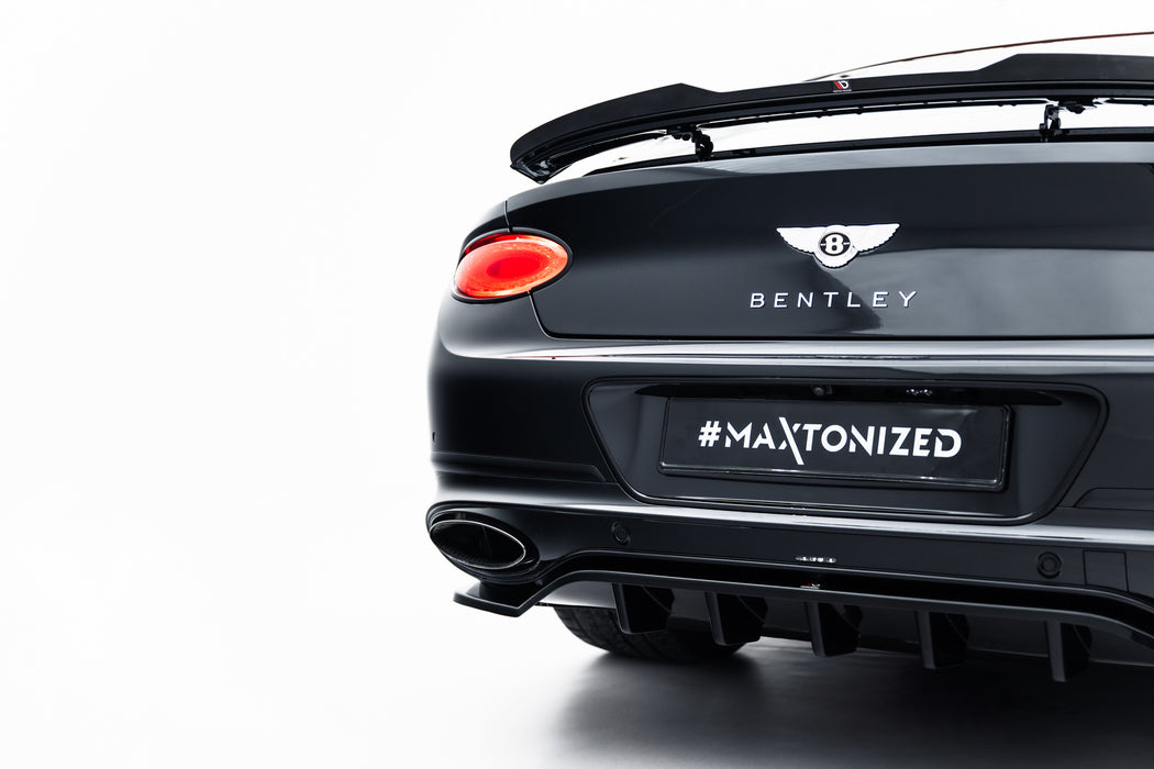Rear Splitter (with vertical bars) Bentley Continental Convertible GT Mk3