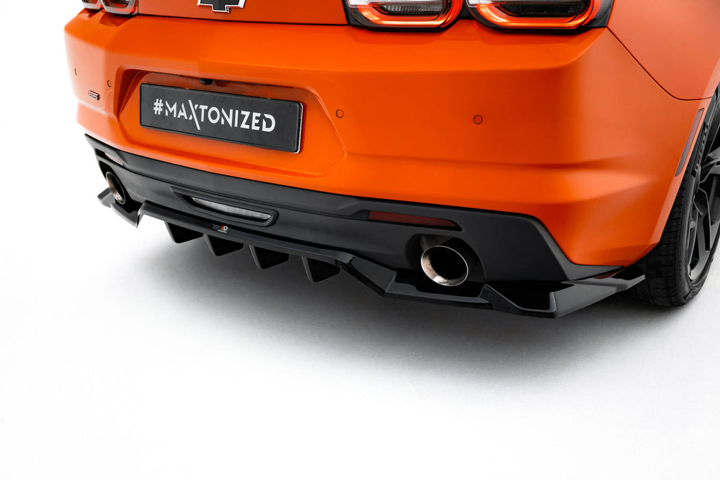 Camaro Rear Splitter Rear Splitter (with vertical bars) Chevrolet Camaro SS Mk6 Facelift ...