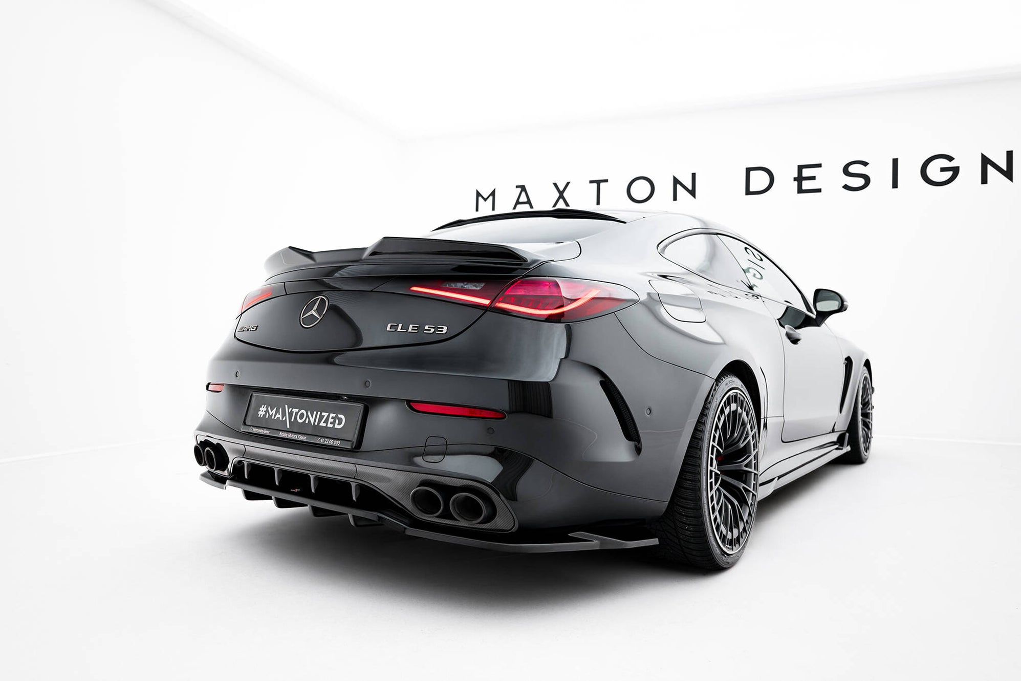 Rear Splitter (with vertical bars) Mercedes-AMG CLE 53 C236 — Harrys Euro