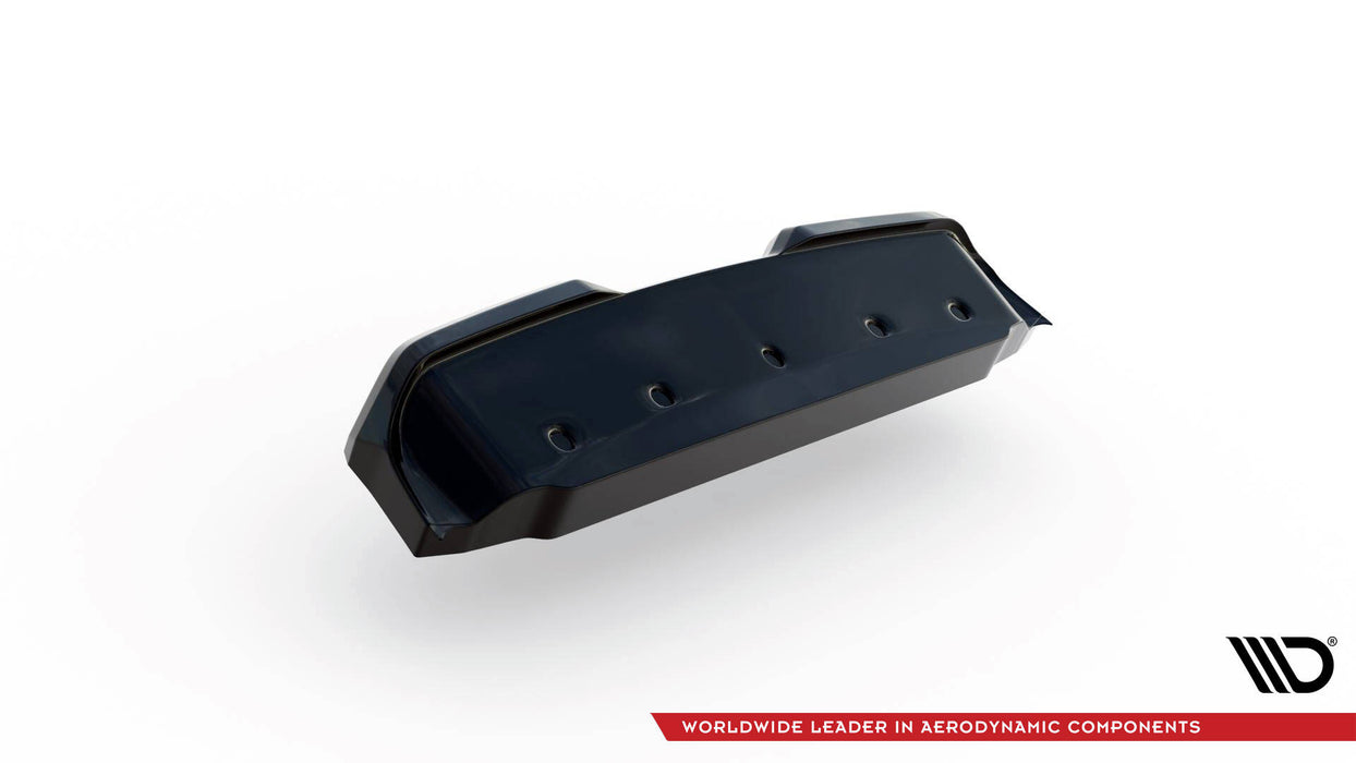 Rear Splitter (with vertical bars) Nissan GTR R35 Facelift-NI-GTR-4F3-RD1GplusRD2G