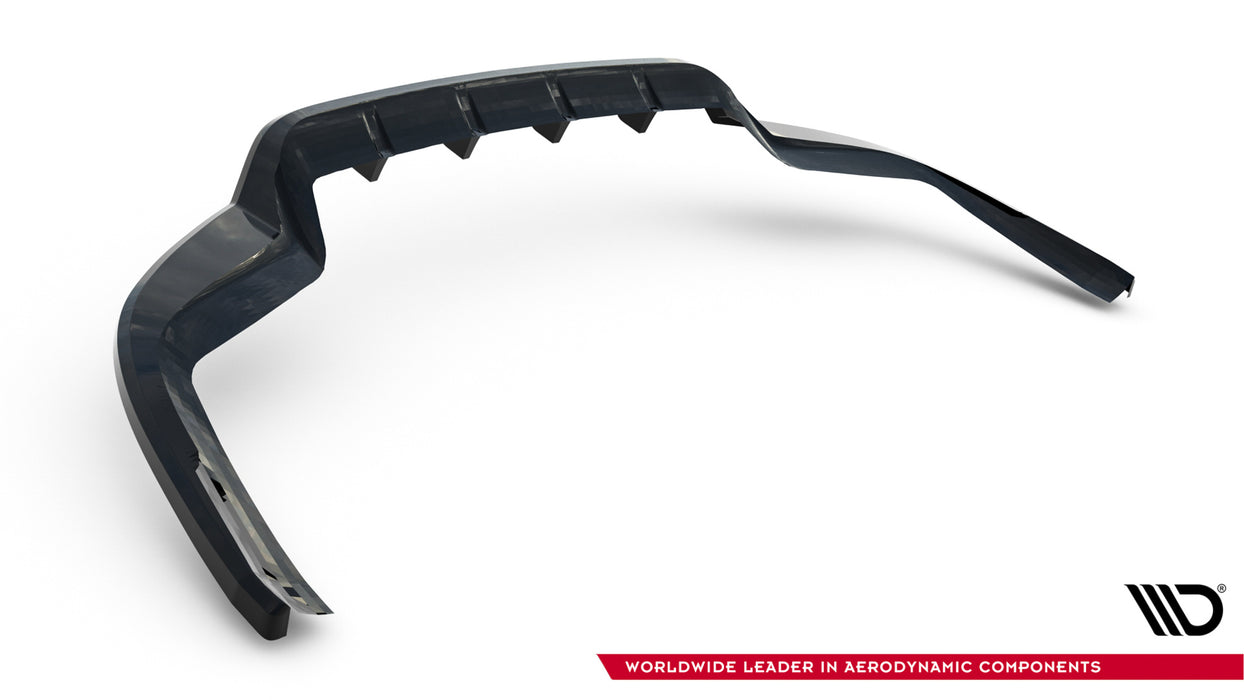 Rear Splitter (with vertical bars) Porsche Panamera E-Hybrid 971 Facelift