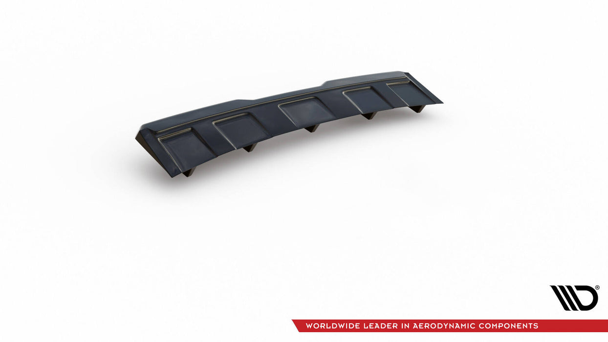 Rear Splitter (with vertical bars) Skoda Kodiaq RS Mk1 / Mk1 Facelift-SK-KO-1-RS-RD1GplusRD2G
