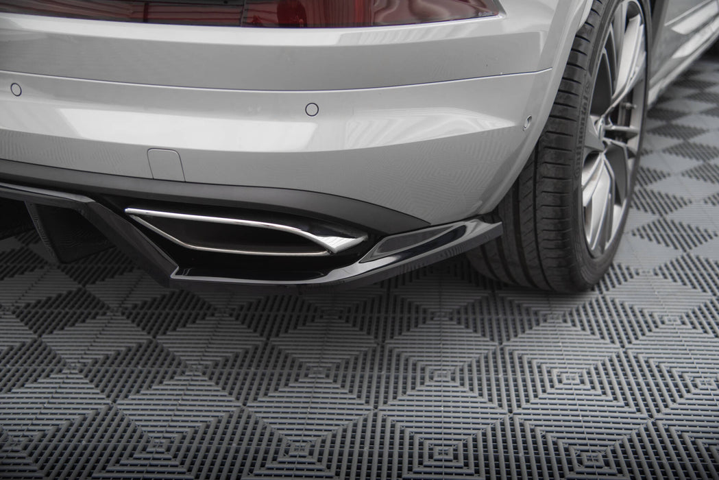 Rear Splitter (with vertical bars) Skoda Kodiaq RS Mk1 / Mk1 Facelift-SK-KO-1F-RS-RD1GplusRD2G