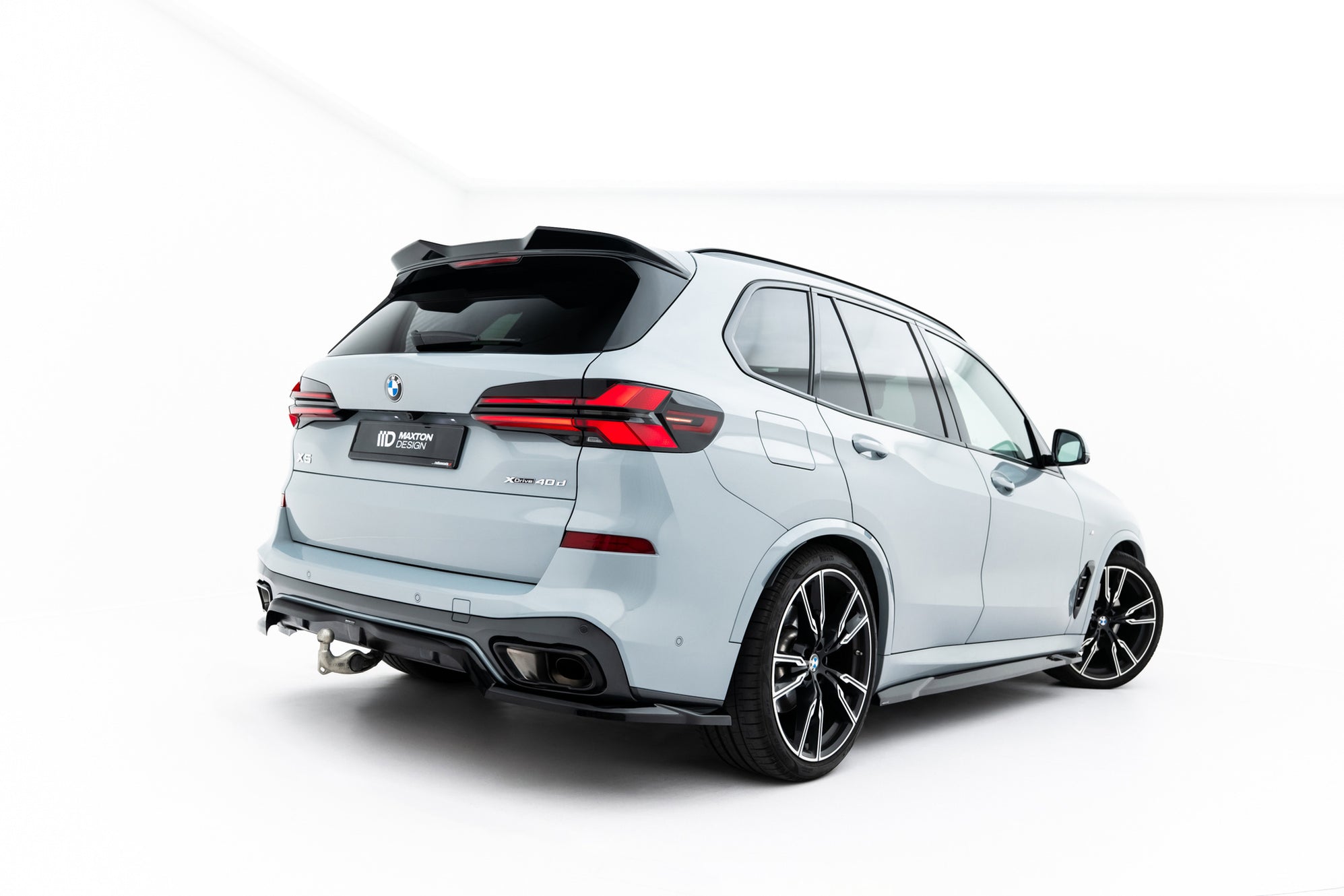 Rear Splitter (with vertical bars) V.1 BMW X5 M-Pack G05 Facelift ...