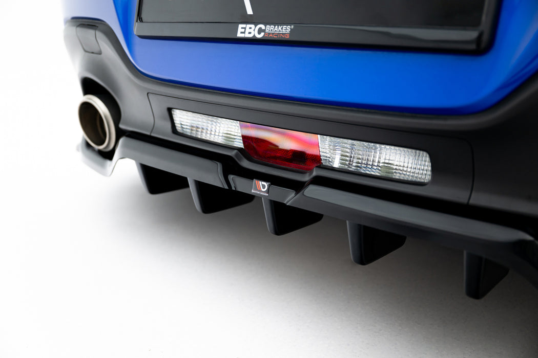 Rear Splitter (with vertical bars) V.1 + Flaps Toyota GR86 Mk1