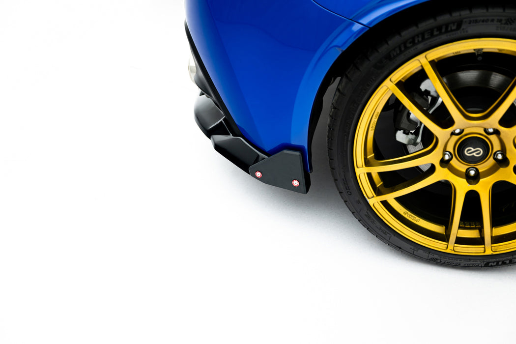 Rear Splitter (with vertical bars) V.1 + Flaps Toyota GR86 Mk1