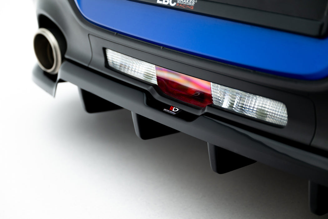 Rear Splitter (with vertical bars) V.1 Toyota GR86 Mk1