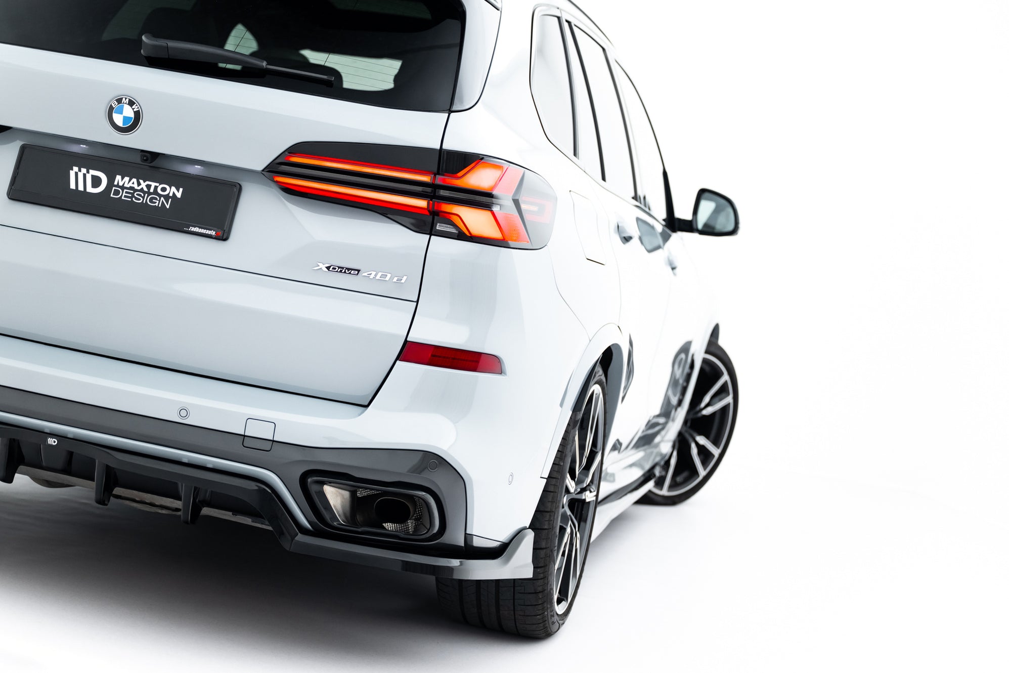 Rear Splitter (with vertical bars) V.2 BMW X5 M-Pack G05 Facelift ...