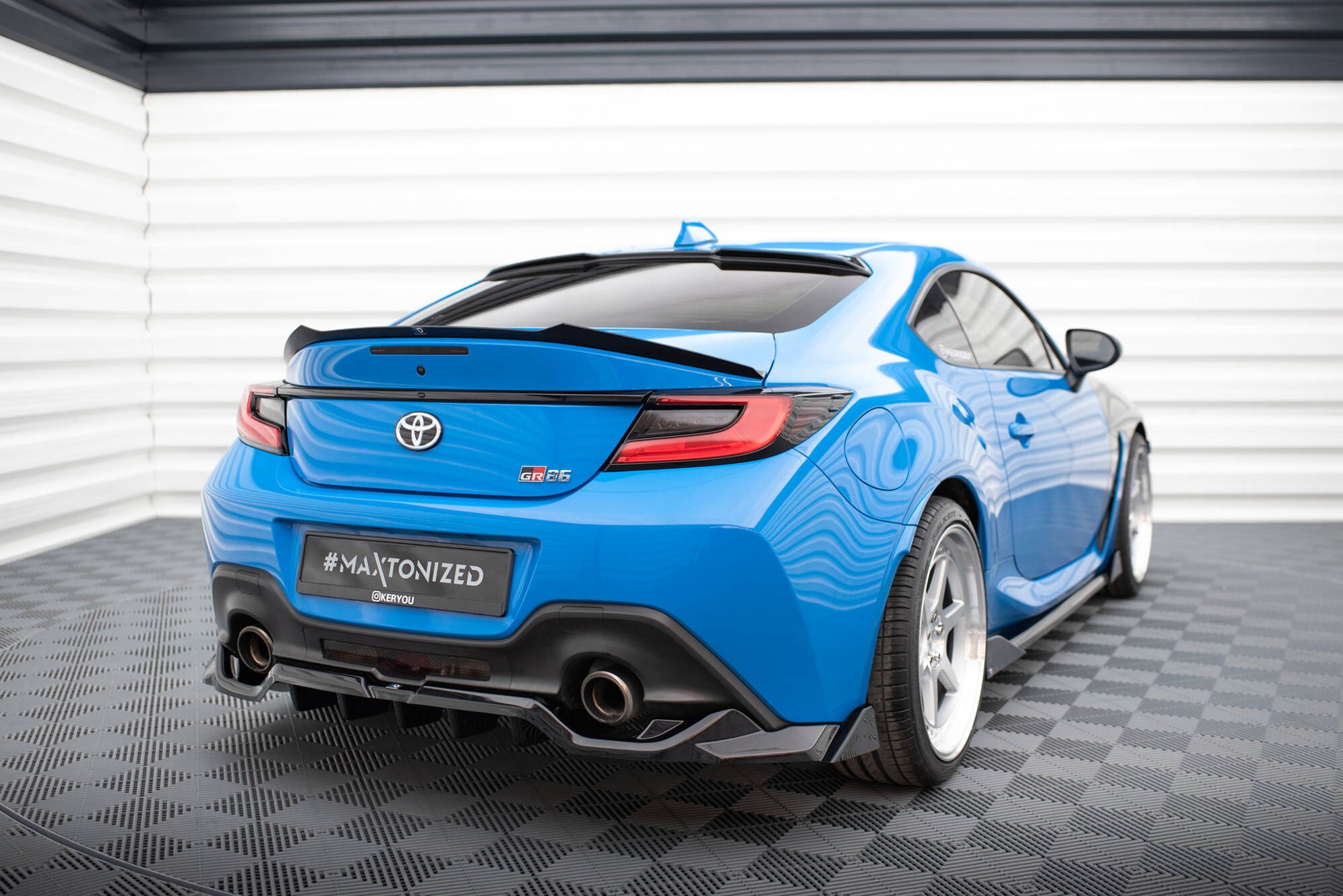 Rear Splitter (with vertical bars) V.3 Toyota GR86 Mk1 — Harrys Euro