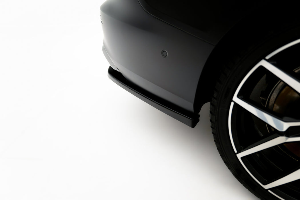 Rear Splitter (with vertical bars) Volvo S60/V60 R-Design Mk3-VO-S60-3F-RDESIGN-RD1GplusRD2G