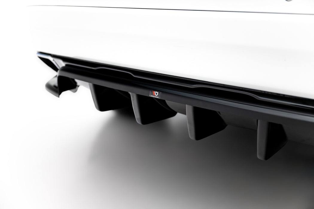 Rear Splitter (with vertical bars) Volvo XC60 Mk1 Facelift