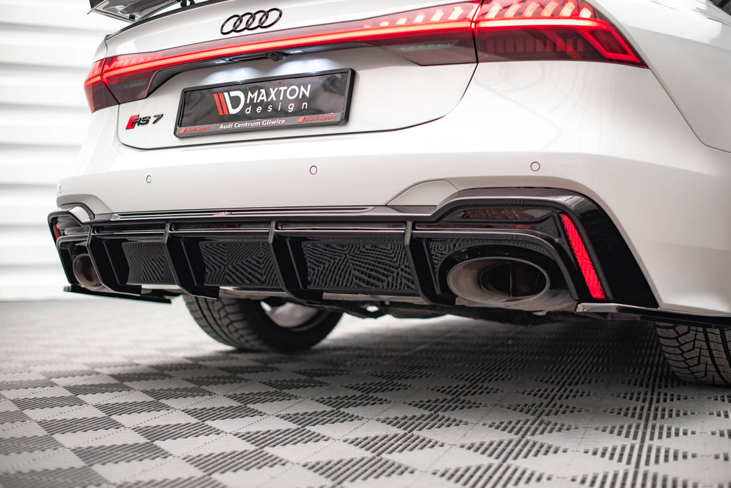 Rear Valance Audi RS6 C8 / C8 Facelift  (Version with towbar)