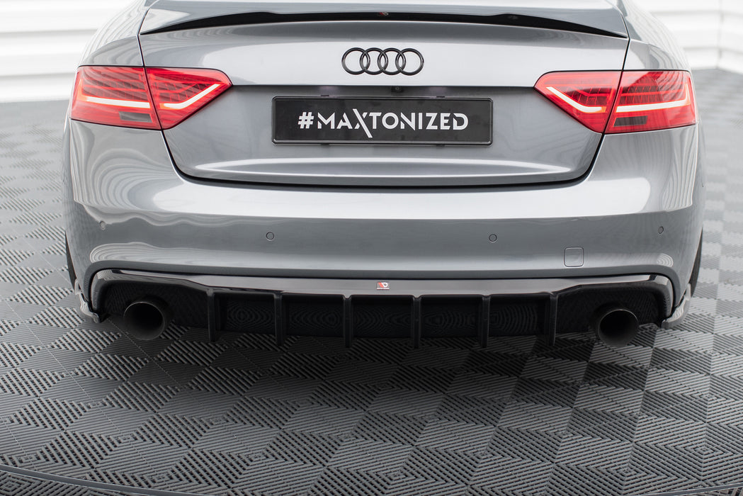 Rear Valance Audi S5 / A5 S-Line 8T Facelift (Version with single exhausts on both sides)