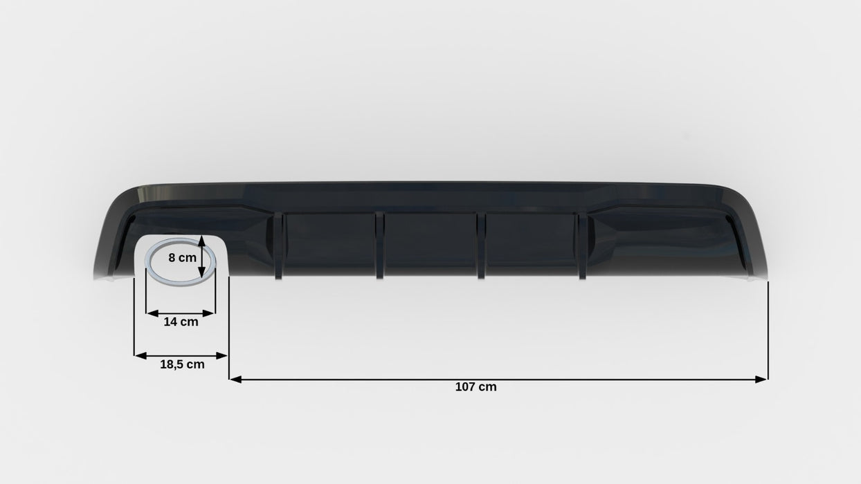 Rear Valance BMW 1 M-Pack E82