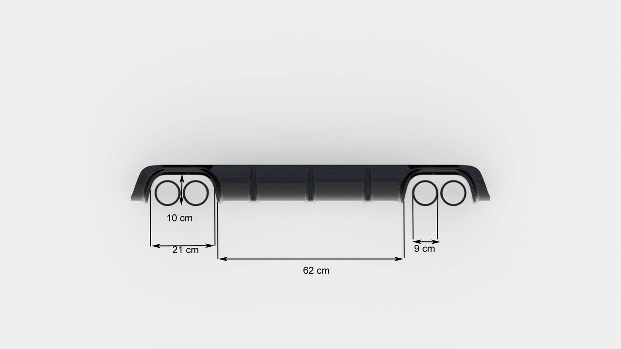 Rear Valance BMW M5  / 5 M-Pack E39