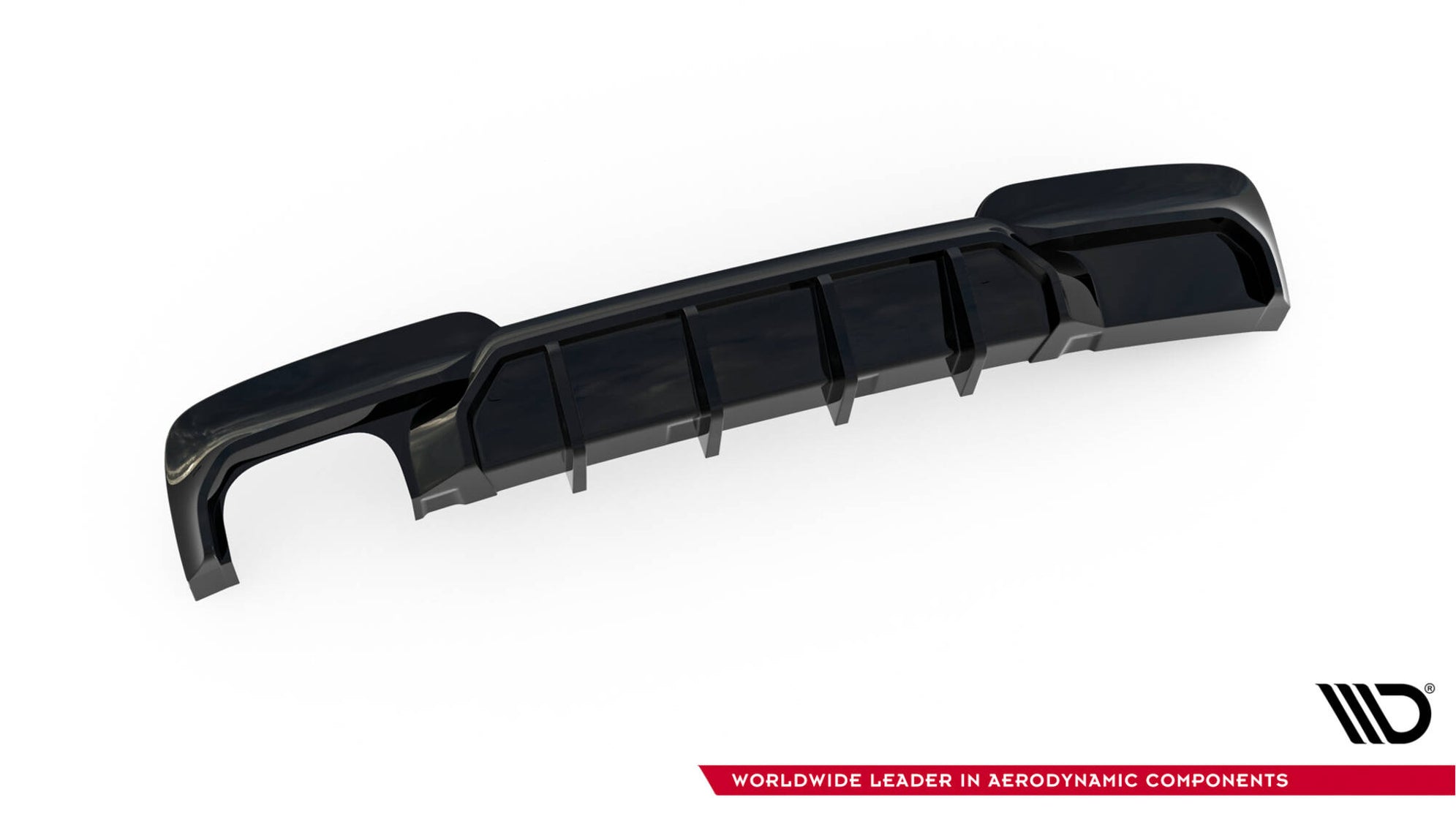 Rear Valance V.2 BMW 5 M-Pack F10 / F11 (Version with double exhaust o ...