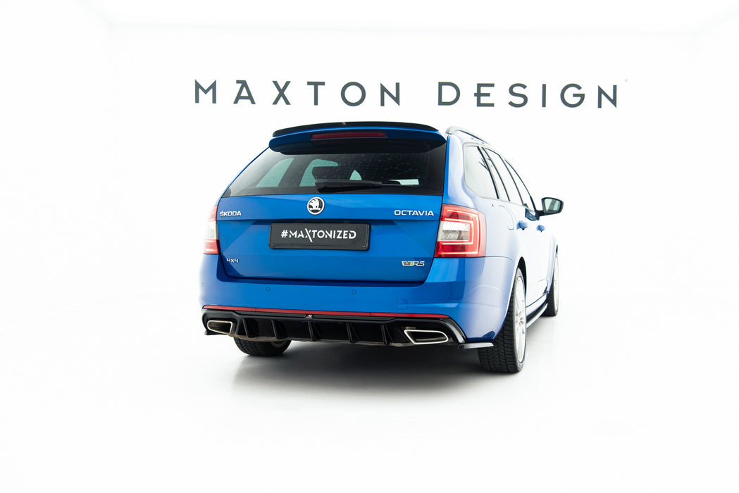 Rear Valance V.2 Skoda Octavia RS Mk3 / Mk3 FL Hatchback / Estate-SK-OC-3-RS-RS2GplusRS2RG-PB