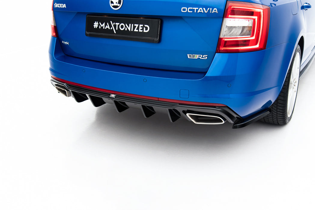 Rear Valance V.2 Skoda Octavia RS Mk3 / Mk3 FL Hatchback / Estate-SK-OC-3-RS-RS2GplusRS2RG-PB