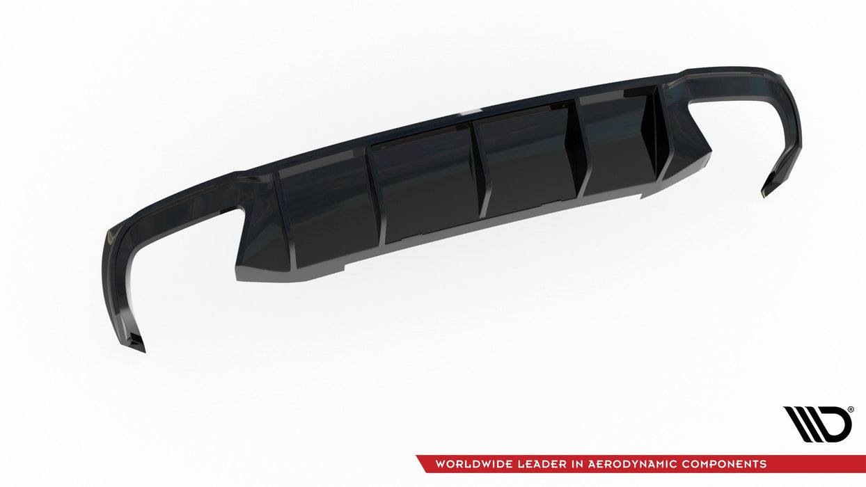 Rear Valance V.2 Skoda Octavia RS Mk3 / Mk3 FL Hatchback / Estate-SK-OC-3-RS-RS2GplusRS2RG-ON