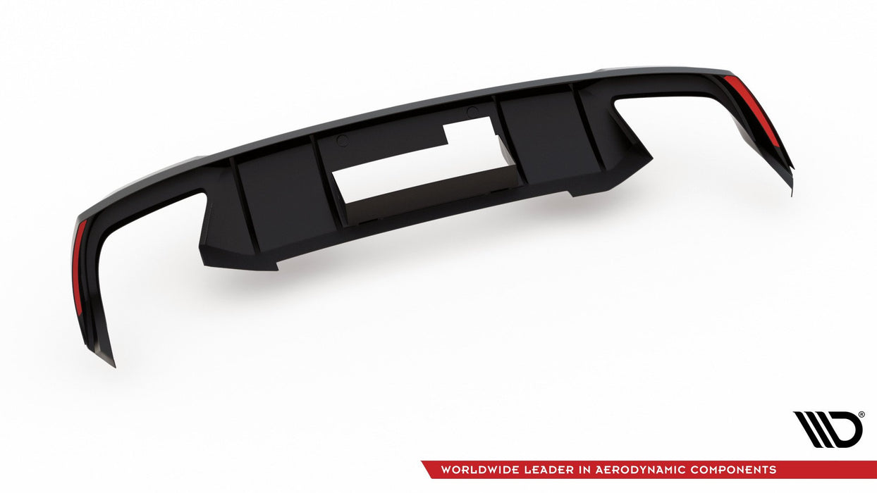 Rear Valance V.2 Skoda Octavia RS Mk3 / Mk3 FL Hatchback / Estate-SK-OC-3-RS-RS2GplusRS2RG-ON
