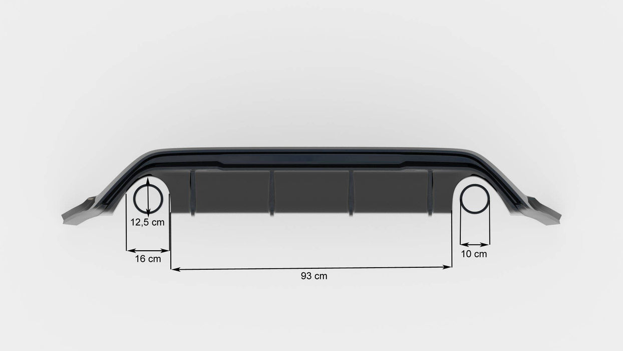 Rear Valance V.3 Ford Focus Hatchback ST Mk4