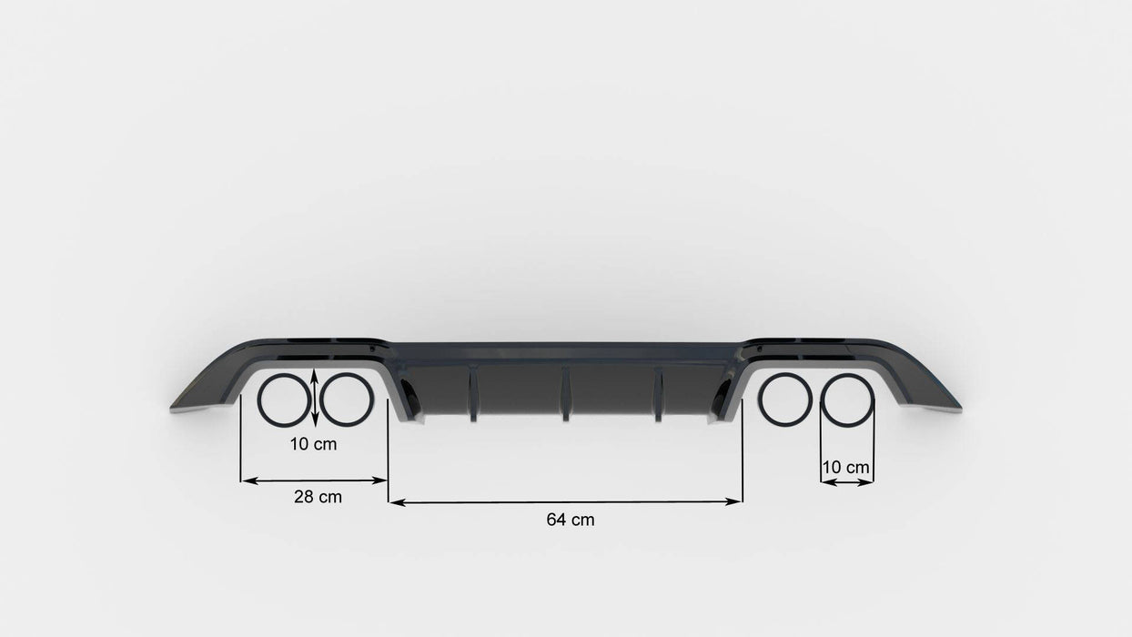 Rear Valance Volkswagen Golf R Mk7 - Harrys Euro