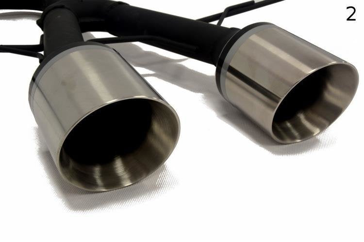 SPORTS EXHAUST TIPS VOLKSWAGEN GOLF 5, GOLF 6 AND SCIROCCO-ZZ105X